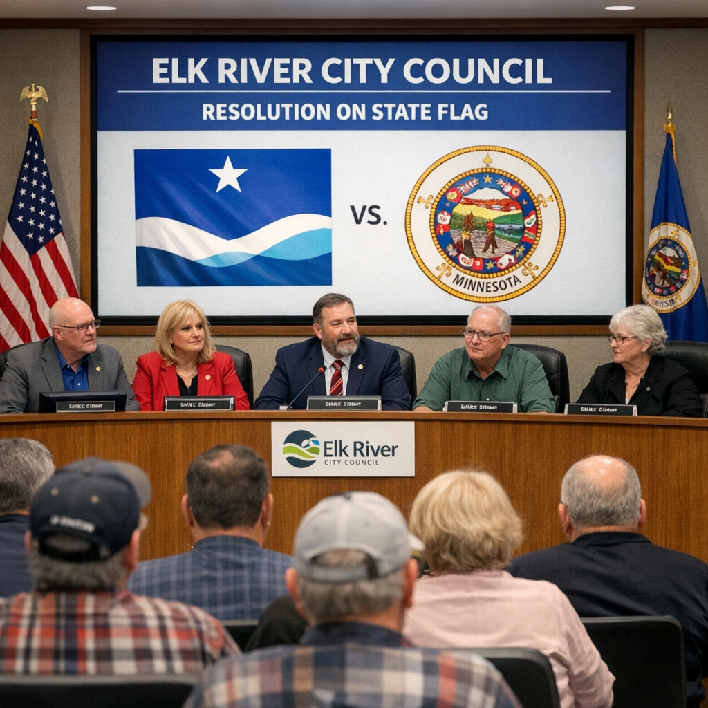 Elk River City Council Votes to Fly Former Minnesota State Flag